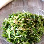 モリモリ食べられる♡クレソンのごまツナレモンサラダ