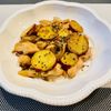masasanの作ってみた!投稿(鶏むね肉とホクホクさつま芋の甘酢炒め【むね肉1枚大満足】)