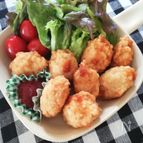 お豆腐入りでふんわり☆チキンナゲット