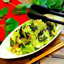 【濃口サラダ希望!!】天使の白だしレタスサラダ