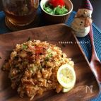 ガッツリ食べたい♡ピリッと豚キムチ炒飯