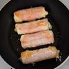 ［ハムチーズのライスペーパー包み焼き］もちもち食感！包丁不要の工程4