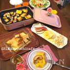 フレンチトーストと焼きフルーツでホットプレート朝ごはん♪