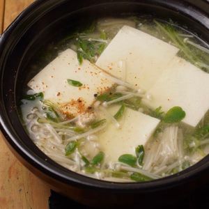 りかの作ってみた!投稿(一手間で豆腐ぷるっぷる！白だしあんの湯豆腐)