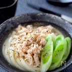 缶詰めで超時短＆絶品！ 鶏塩うどん