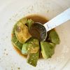 爆速副菜『アボカドのごまわさび和え』の工程2