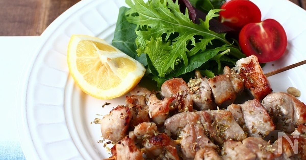 ギリシャの前菜串のレシピ