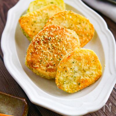 厚切りのりチーズポテト【じゃがいも1つ♪カリッほくっ】
