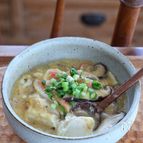 食べるまで5分！冷え防止！【醤油麹豆腐あんかけ】