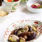 寿司酢で楽うま☆茄子と豚バラのサッパリ煮！