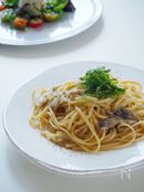 醤油とみりんの黄金比率　和風きのこパスタ