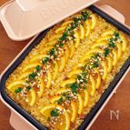 オレンジ＆アーモンドのホットプレートパエリア