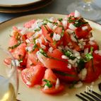 最強副菜！作り置きにも！無限トマトの玉ねぎマリネ