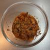 缶詰で5分!さば味噌×キムチのやみつき丼の工程1