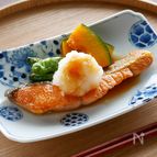 秋鮭の照り焼き風たっぷりおろしのっけ