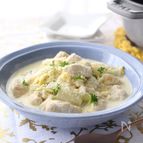 白菜と鶏むね肉のクリーム煮♪見栄えのする簡単料理