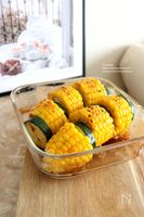 とうもろこしとズッキーニのバター醤油焼き