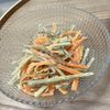 Natsukoの作ってみた!投稿(レンジで完成!ごぼうとにんじんのカレーマヨサラダ)