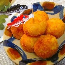 子供の日 昆布ポンズ&マヨのポテトボ-ル
