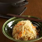 【作り置き】切り干し大根の煮物(たけのこ、じゃこ入り)