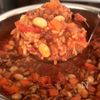 作り置きOK　【給食のポークビーンズ】の工程4
