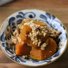 ご飯もすすむ甘めの味付け〜かぼちゃのそぼろ