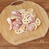 【れんこんとチキンののり塩マヨ炒め】パパッと簡単!の工程2