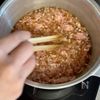 ばぁばに教えてもらったそぼろ丼の工程1