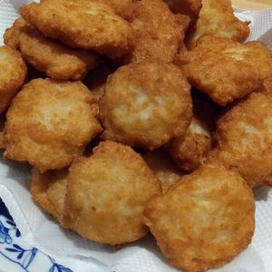 こつぶの作ってみた!投稿(【豆腐と鶏肉のふわふわナゲット】簡単＆節約！子供が喜ぶ♡)