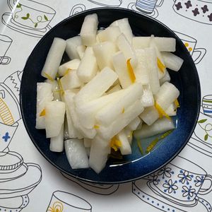 1277231の作ってみた!投稿(【ゆず大根】箸休めに。冷蔵庫から出して嬉しい味！)