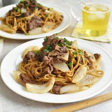 牛肉焼きそば☆シンプルにうまい！
