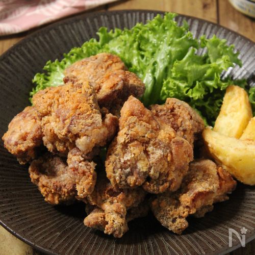 がつんと濃いぃ!にんにく醤油唐揚げ