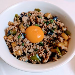 ejaの作ってみた!投稿(【なすとひき肉の甘辛丼】ご飯との相性抜群のやみつき丼♡)