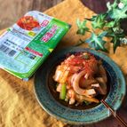 『5分で出来る！』いかとニンニクの芽のキムチ和え