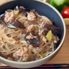 10分で完成!【甘辛春雨丼】