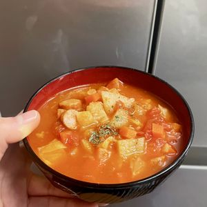 ケの作ってみた!投稿(【お野菜たっぷりミネストローネ】具だくさんヘルシー♪)