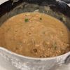 【牛乳でとろける背徳スープ】濃厚ネギ豚つけ麺の工程4