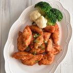 家にある簡単調味料で♪ささみのバッファローチキン