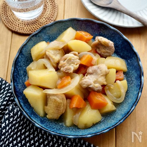 いつもの肉じゃがを変えたい日に♡照りうま鶏じゃが