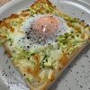 kimiの作ってみた!投稿(【ごちそうトーストの完成♪】
キャベたまチーズトースト)