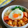 お肉なしでもボリューム満点!!絹厚揚げビビンバ