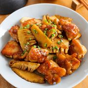 『鶏肉とたけのこの甘辛照り炒め』ごはんと相性抜群！！
