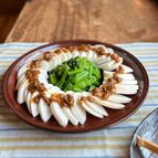 生で味わう　かぶの梅味噌ディップ