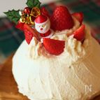 失敗しにくい！ボウルでつくる【いちごのドームケーキ】