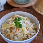 家族大絶賛！ちくわ入りが美味しい♪【たけのこご飯】