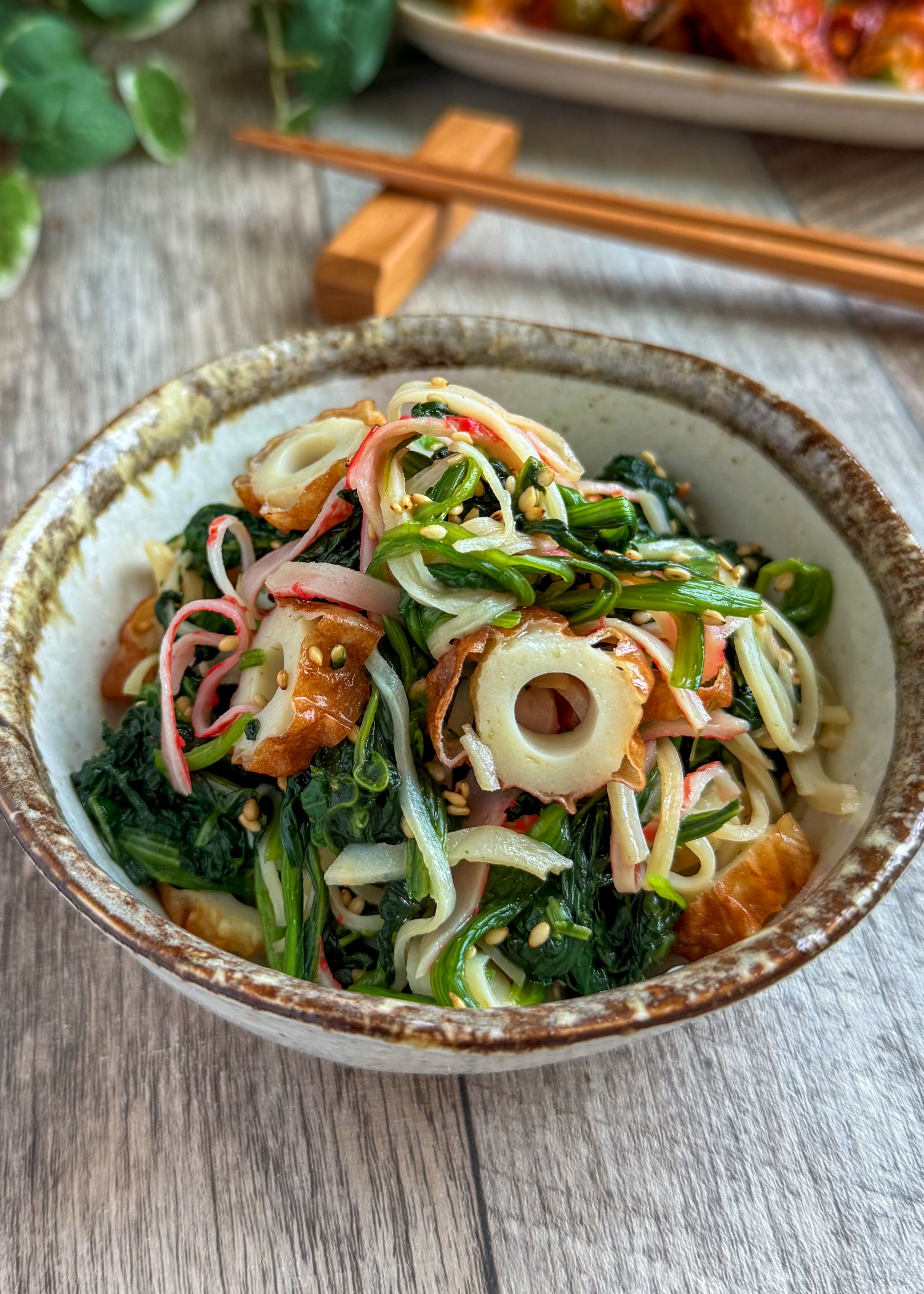 レンジで簡単♩カニちくナムル | レシピサイトNadia