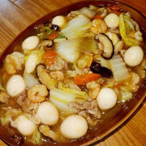 ヴェルの作ってみた!投稿(あんが美味しい！ご飯に乗せたい♡野菜たっぷり八宝菜)