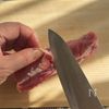 【豚ヒレのオーブン焼き柿ソース添え】しっとりジューシーの工程1