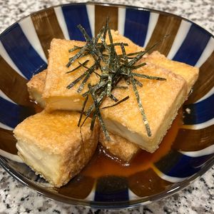 米粉ママ〜の作ってみた!投稿(知らなきゃ損！揚げなくてもやみつき◎揚げだし風厚揚げ)