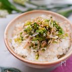 栄養満点！【かぶの葉とちりめんじゃこの生ふりかけ】